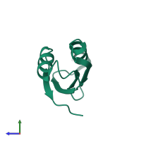 Copper-transporting ATPase 1 in PDB entry 1yjt, assembly 1, side view.