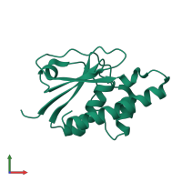 Arsenate reductase in PDB entry 1z2e, assembly 1, front view.