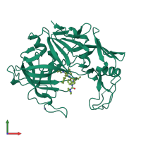 3D model of 1zap from PDBe