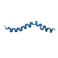 The deposited structure of PDB entry 1zrx contains 1 copy of Pfam domain PF11585 (Insect antimicrobial peptide, stomoxyn) in Stomoxyn. Showing 1 copy in chain A.