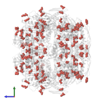 Modified residue MSE in PDB entry 2ae8, assembly 1, side view.