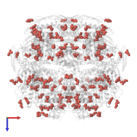 Modified residue MSE in PDB entry 2ae8, assembly 1, top view.