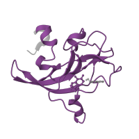 The deposited structure of PDB entry 2agw contains 2 copies of Pfam domain PF02975 (Methylamine dehydrogenase, L chain) in Aralkylamine dehydrogenase light chain. Showing 1 copy in chain B [auth H].