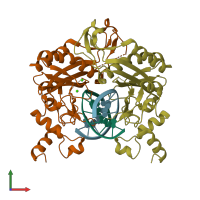 3D model of 2b0d from PDBe
