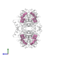 NICOTINAMIDE-ADENINE-DINUCLEOTIDE in PDB entry 2b35, assembly 1, side view.