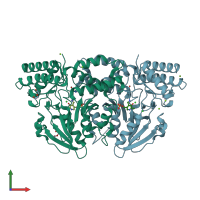 3D model of 2bie from PDBe