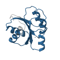 The deposited structure of PDB entry 2che contains 1 copy of Pfam domain PF00072 (Response regulator receiver domain) in Chemotaxis protein CheY. Showing 1 copy in chain A.