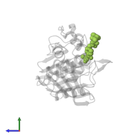 N-ACETYL-L-PHENYLALANYL-4-[DIFLUORO(PHOSPHONO)METHYL]-L-PHENYLALANINAMIDE in PDB entry 2cmc, assembly 1, side view.