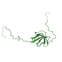 The deposited structure of PDB entry 2coz contains 1 copy of SCOP domain 74925 (Cap-Gly domain) in Centrosome-associated protein 350. Showing 1 copy in chain A.