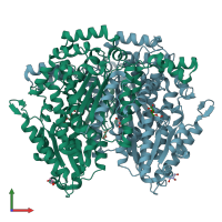 3D model of 2cxo from PDBe
