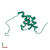 FAS-associated factor 2 in PDB entry 2dam, assembly 1, front view.