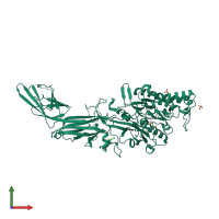 3D model of 2dew from PDBe