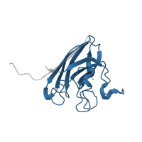 The deposited structure of PDB entry 2e47 contains 2 copies of Pfam domain PF00080 (Copper/zinc superoxide dismutase (SODC)) in Superoxide dismutase [Cu-Zn]. Showing 1 copy in chain A.