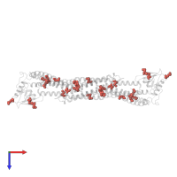 Modified residue MSE in PDB entry 2elb, assembly 1, top view.
