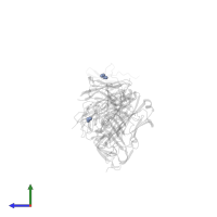 1,2-ETHANEDIOL in PDB entry 2fd6, assembly 2, side view.