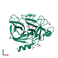 3D model of 2fob from PDBe