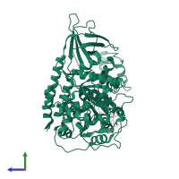Regulator of nonsense transcripts 1 in PDB entry 2gk6, assembly 1, side view.