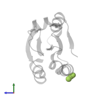 ETHANOL in PDB entry 2hxk, assembly 1, side view.