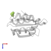 ETHANOL in PDB entry 2hxk, assembly 1, top view.