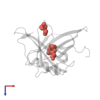 Modified residue MSE in PDB entry 2hzr, assembly 1, top view.