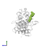 N-(TERT-BUTOXYCARBONYL)-L-TYROSYL-N-METHYL-4-(SULFOAMINO)-L-PHENYLALANINAMIDE in PDB entry 2i4h, assembly 1, side view.