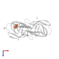 GLYCEROL in PDB entry 2idw, assembly 1, top view.