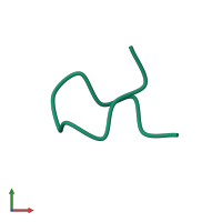 Alpha-conotoxin ImI in PDB entry 2ifj, assembly 1, front view.