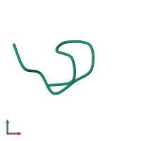 Monomeric assembly 1 of PDB entry 2ifz coloured by chemically distinct molecules, front view.