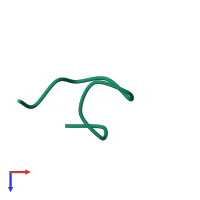 Alpha-conotoxin ImI in PDB entry 2ifz, assembly 1, top view.