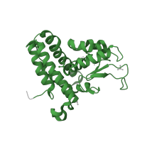 The deposited structure of PDB entry 2igs contains 8 copies of SCOP domain 159837 (PA2222-like) in DUF3218 domain-containing protein. Showing 1 copy in chain F.