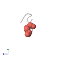 Modified residue HYP in PDB entry 2iha, assembly 1, side view.