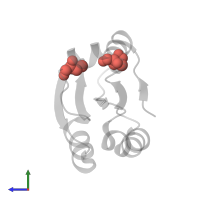 Modified residue SNC in PDB entry 2iiy, assembly 1, side view.