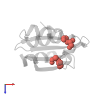 Modified residue SNC in PDB entry 2iiy, assembly 1, top view.