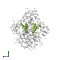 S-HEXYLGLUTATHIONE in PDB entry 2imk, assembly 1, side view.