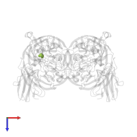 GLYCEROL in PDB entry 2j56, assembly 1, top view.