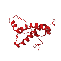 The deposited structure of PDB entry 2kfm contains 1 copy of CATH domain 1.10.790.10 (Major Prion Protein) in Major prion protein. Showing 1 copy in chain A.