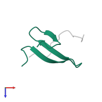 E3 ubiquitin-protein ligase NEDD4-like in PDB entry 2mpt, assembly 1, top view.