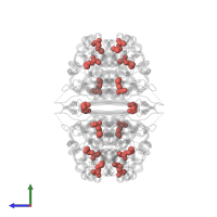 Modified residue MSE in PDB entry 2nwq, assembly 1, side view.