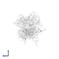 ZINC ION in PDB entry 2o5j, assembly 1, side view.