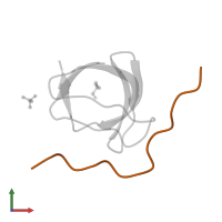 E3 ubiquitin-protein ligase Itchy homolog in PDB entry 2p4r, assembly 1, front view.