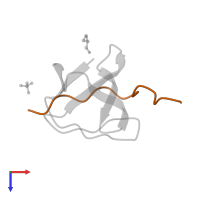 E3 ubiquitin-protein ligase Itchy homolog in PDB entry 2p4r, assembly 1, top view.