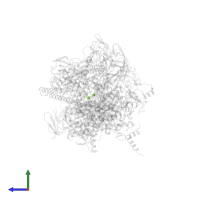 MAGNESIUM ION in PDB entry 2ppb, assembly 1, side view.