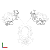 Kappa light chain IgA1 in PDB entry 2qtj, assembly 1, front view.