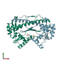 3D model of 2quf from PDBe