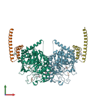 Structure and function of a complex between chorismate mutase and