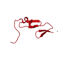 The deposited structure of PDB entry 2w2m contains 1 copy of CATH domain 2.10.25.10 (Laminin) in Low-density lipoprotein receptor. Showing 1 copy in chain B [auth E].