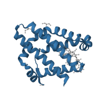 The deposited structure of PDB entry 2w31 contains 2 copies of Pfam domain PF11563 (Protoglobin) in Globin-sensor domain-containing protein. Showing 1 copy in chain A.