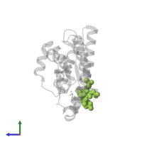 OXIDIZED GLUTATHIONE DISULFIDE in PDB entry 2wdu, assembly 2, side view.