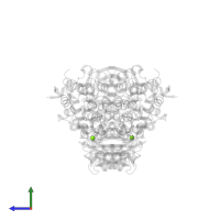 MAGNESIUM ION in PDB entry 2wvg, assembly 2, side view.