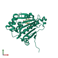 3D model of 2yga from PDBe